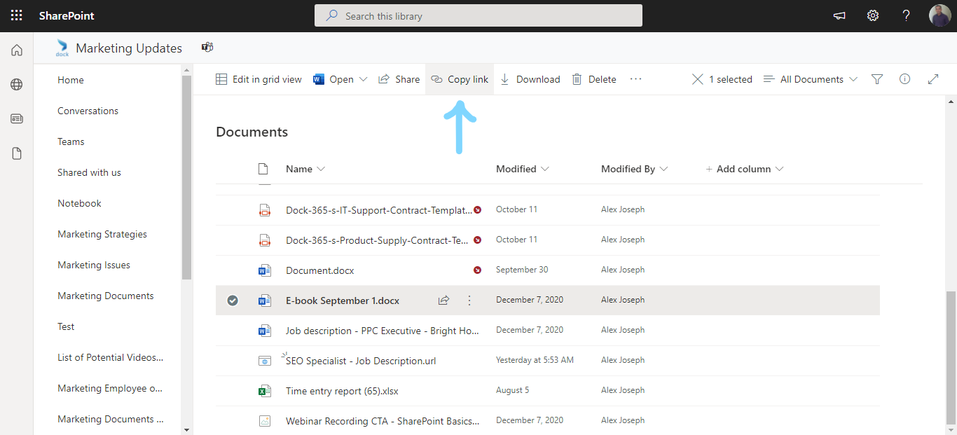 how-to-add-a-link-to-your-sharepoint-document-library